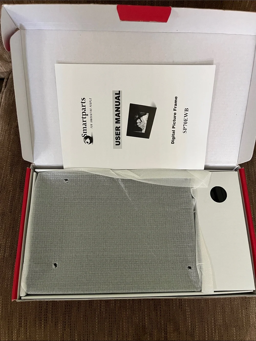 Digital Picture Frame in Red Box - Home Accents
